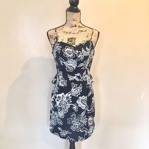 American Eagle midi peplum like dress with pockets